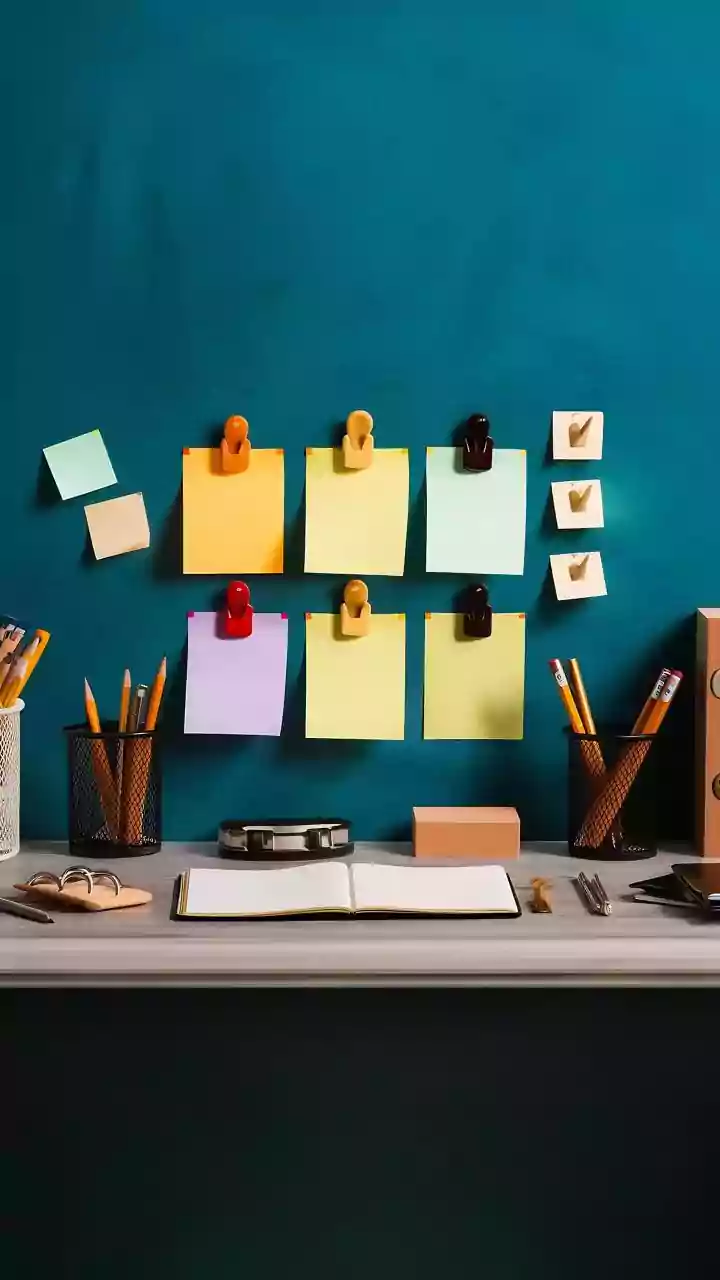 A Small Desktop Tray Can Support Arrival and Action Stages
