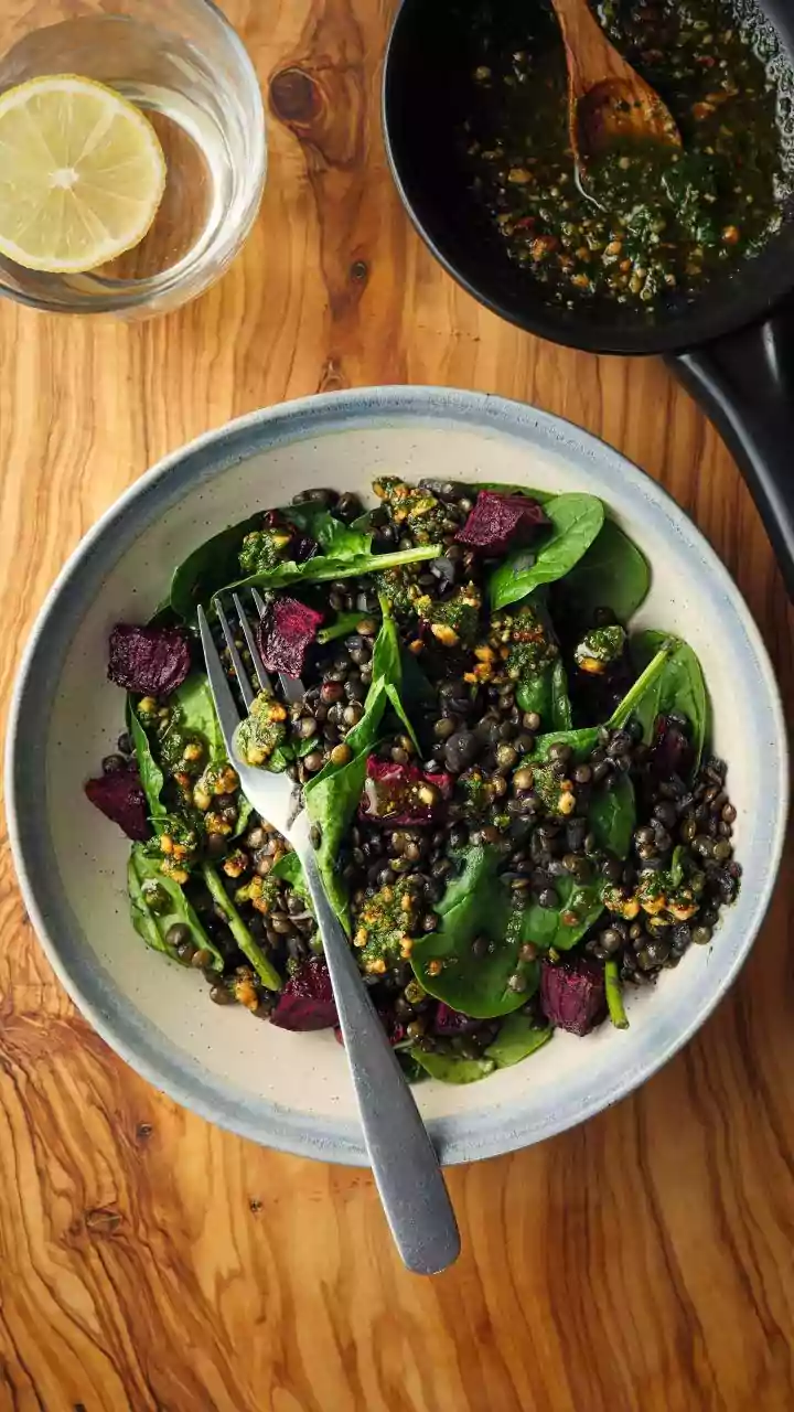 Spinach Dosa Gets Extra Texture from Lentils and Millet for a Colourful Breakfast
