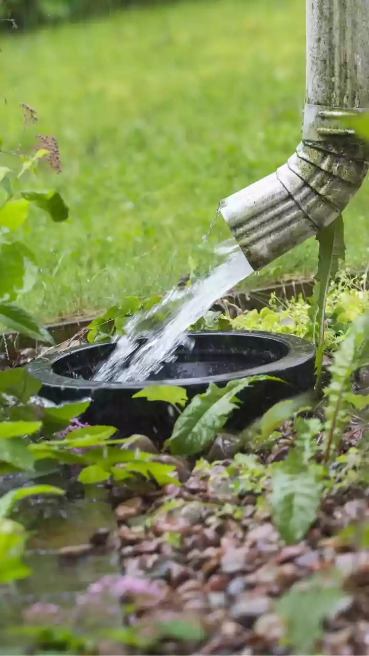 Check the Overflow after Heavy Rain on an Outdoor Balcony