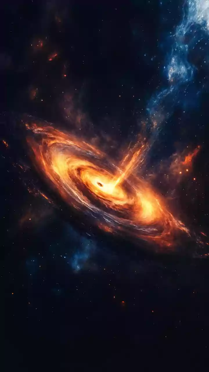 Webb Space Telescope spots ancient black hole in hydrogen cocoon
