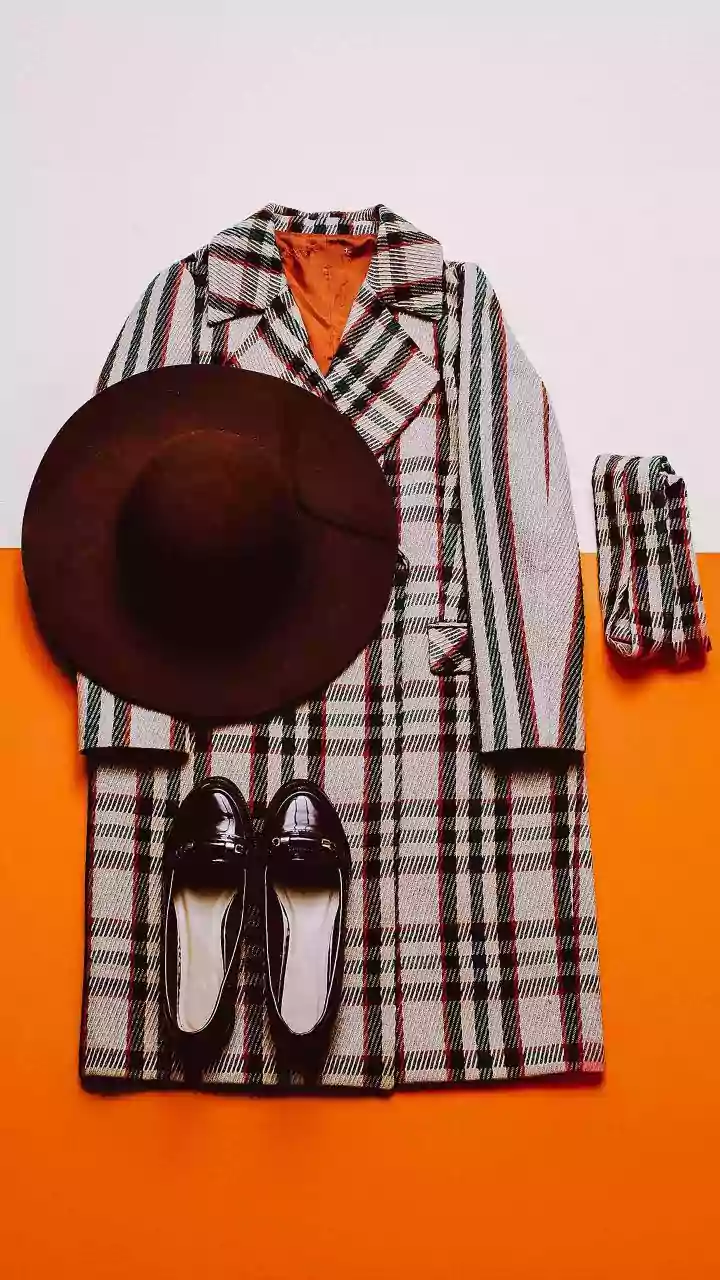 What are windowpane check coats?