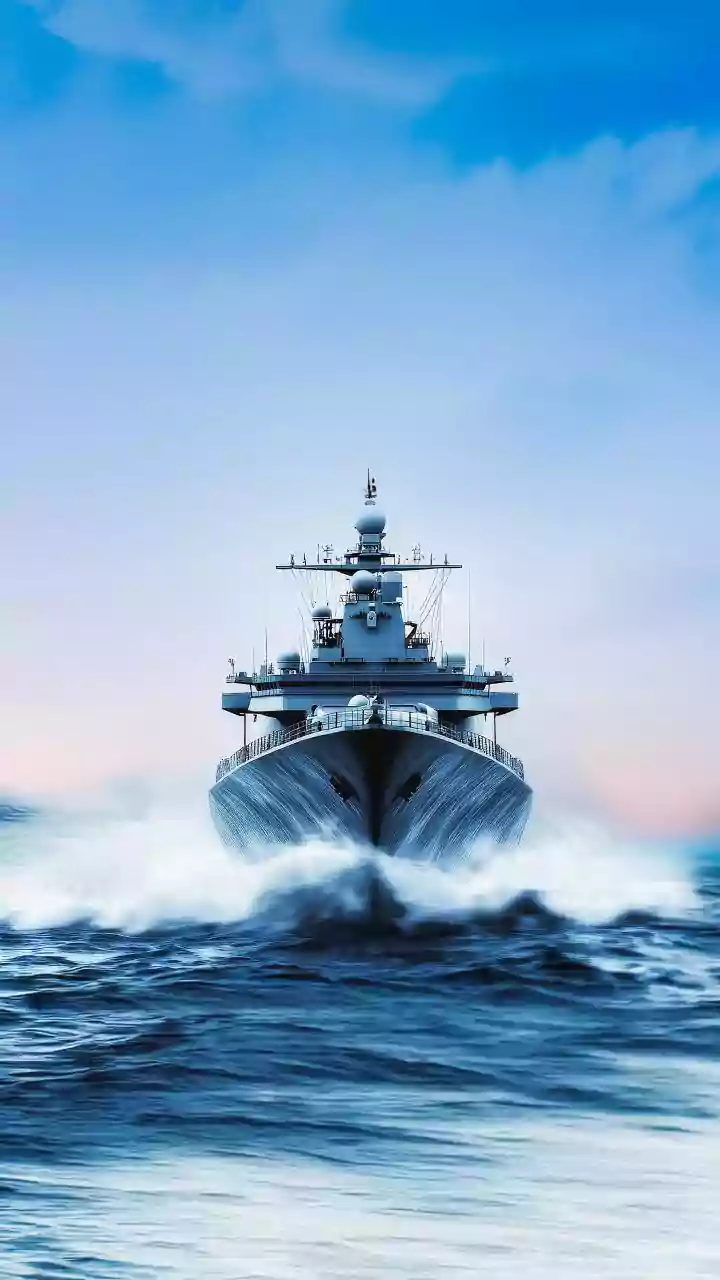Narendra Modi commissions 3 Indian-made navy ships, stresses maritime strength