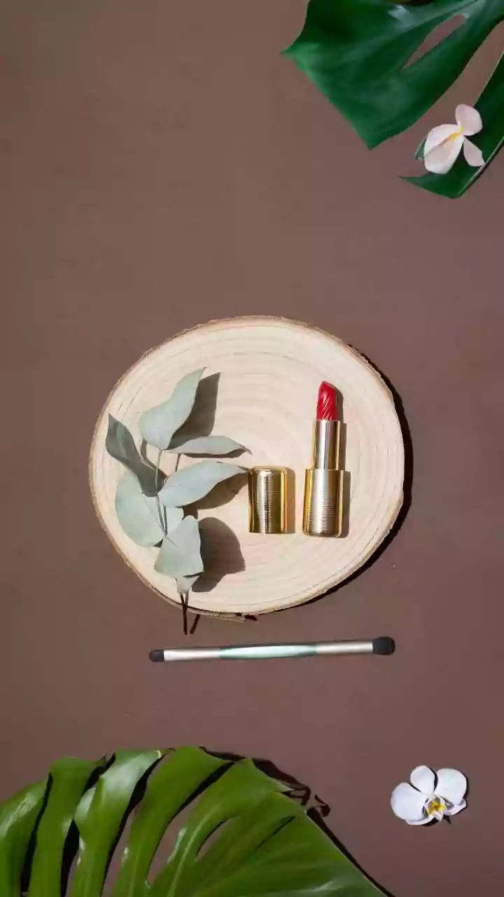 How Festive Red Lip Looks Are Being Balanced With Natural-Looking Skin
