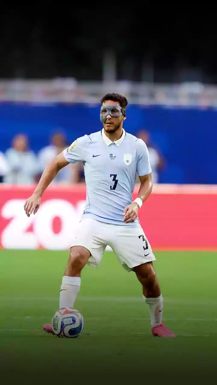 Máscaras usadas por jogadores na Copa protegem fraturas no rosto