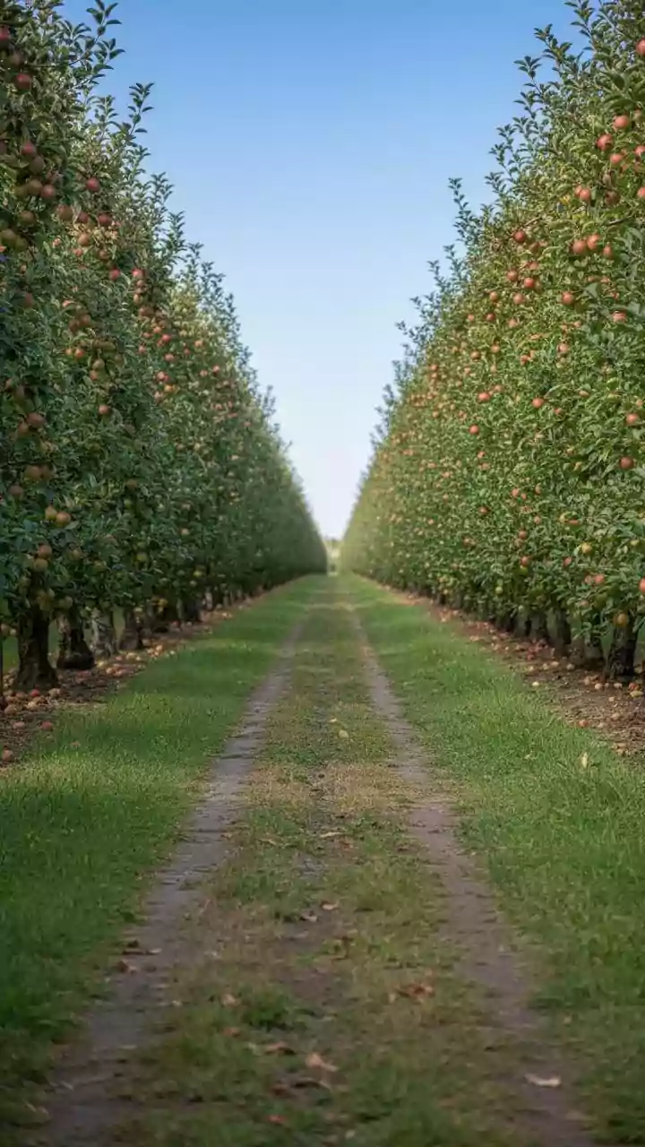 Orchard walking: A natural way to boost wellness
