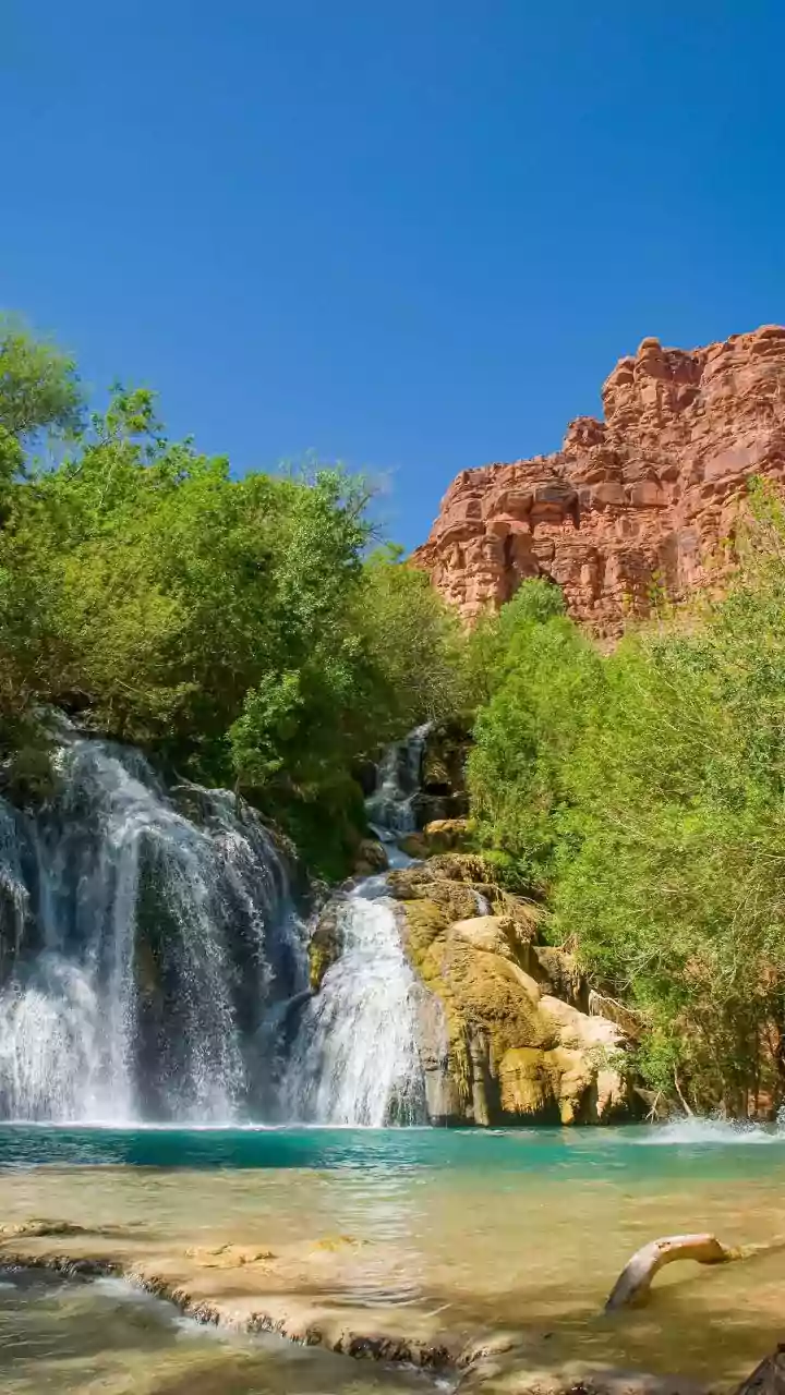 Secret Waterfall Near Grand Canyon: See It Before It's Gone!