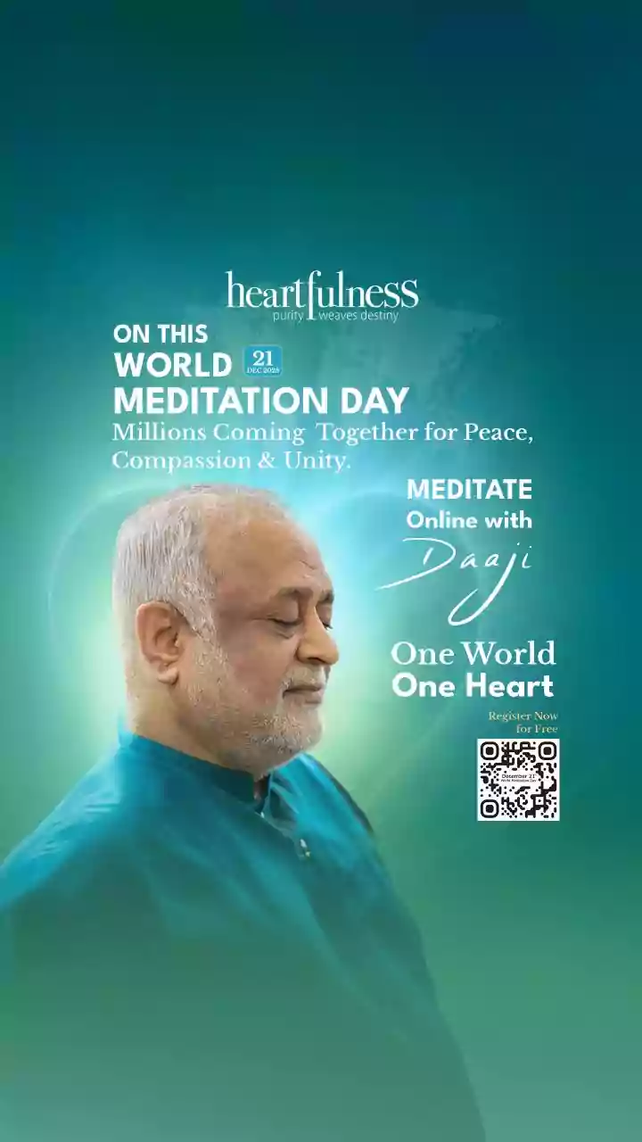 World Meditation Day 2025: Millions unite for peace and compassion