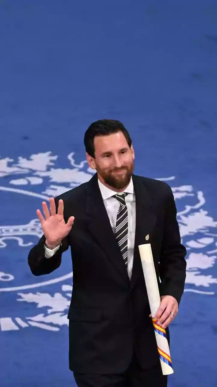What is the Princess of Asturias Award and why did Spain honour Lionel Messi with the top honour?