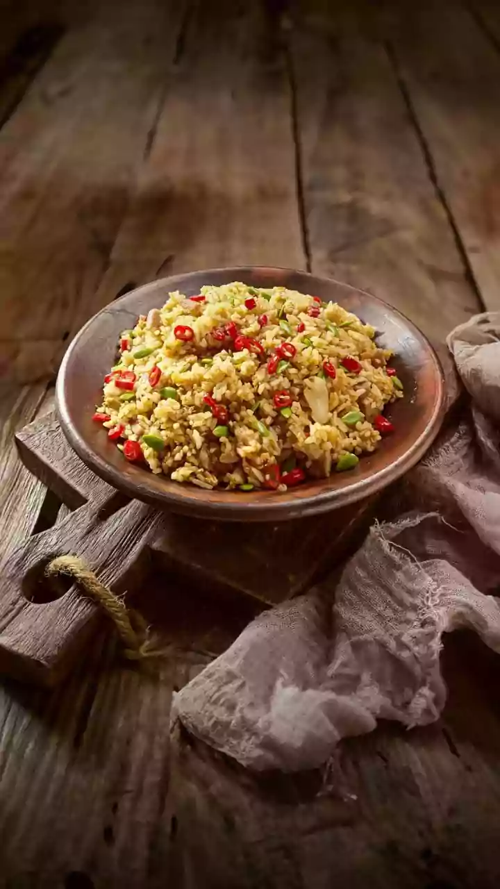 Quick and tasty: Spicy hummus fried rice