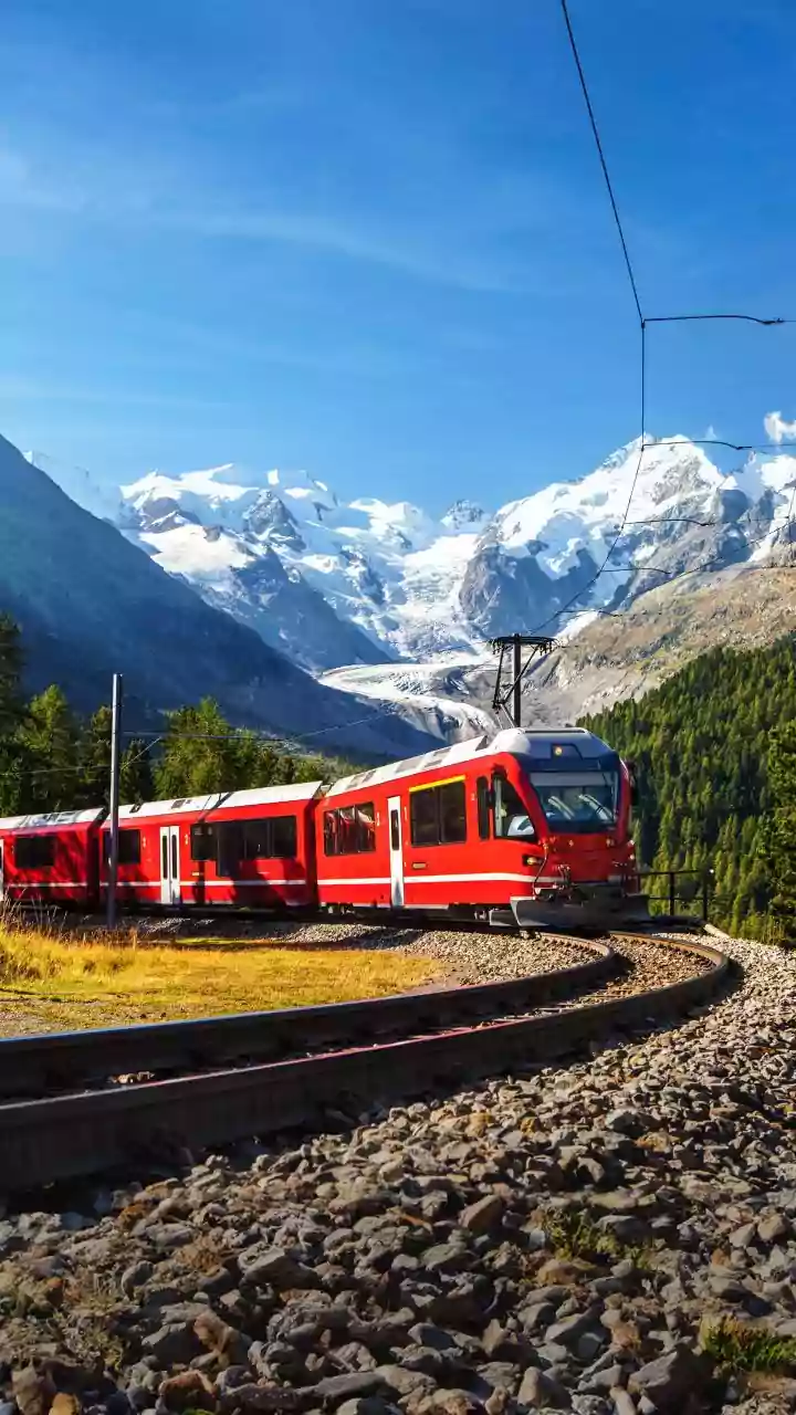This Swiss Train Ride Through The Alps And A Ticket Can Cost Nearly Rs 1 Lakh
