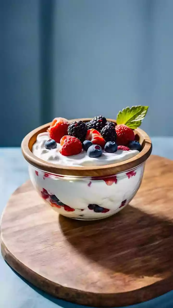 5-minute prep: Cottage cheese and berry bowl