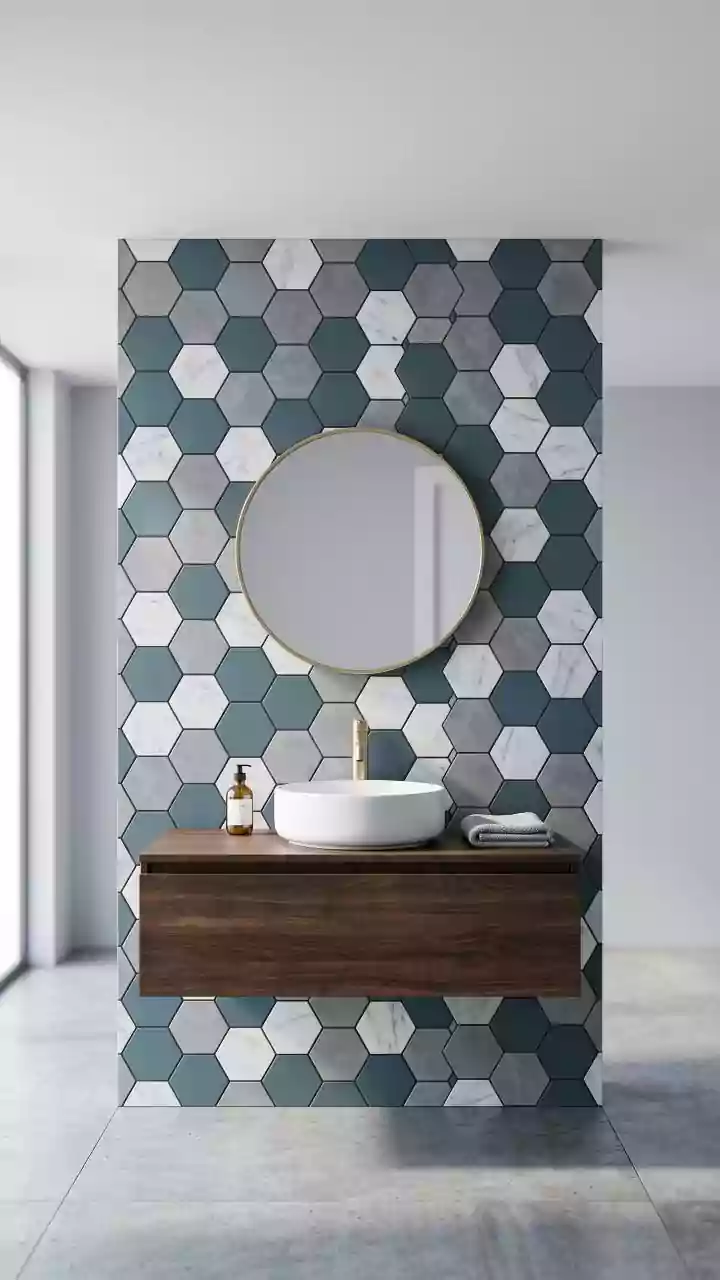 Hexagon decor is the stylish trend to know!