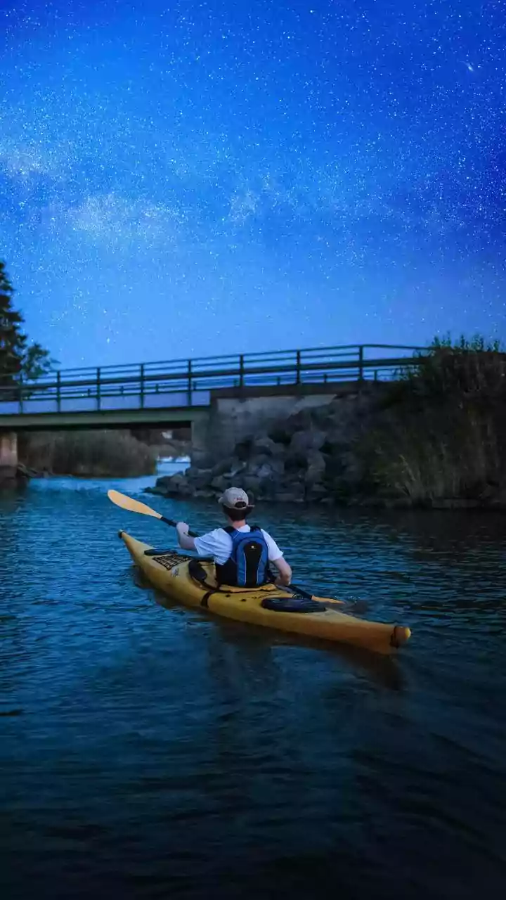 Night Kayaking Is Pure Couple-Trip Magic