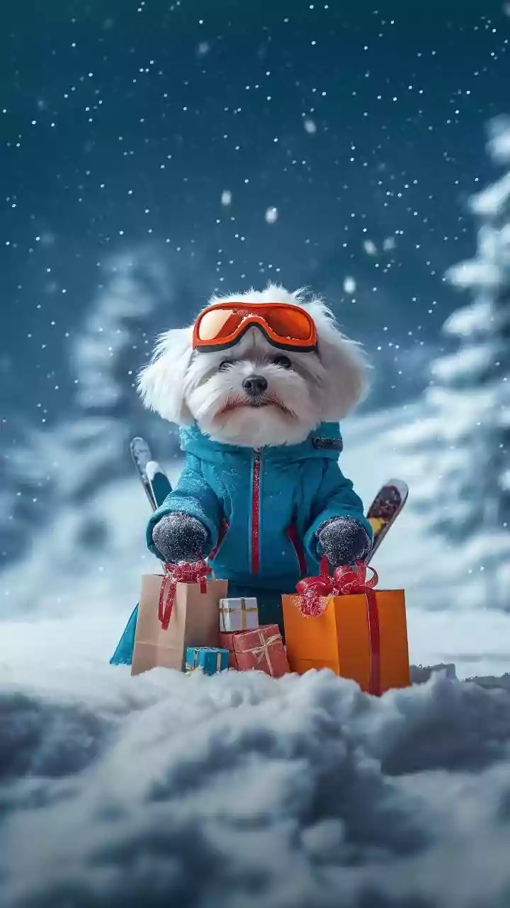 Winter breeze turns Indian pets into adorable fashion icons