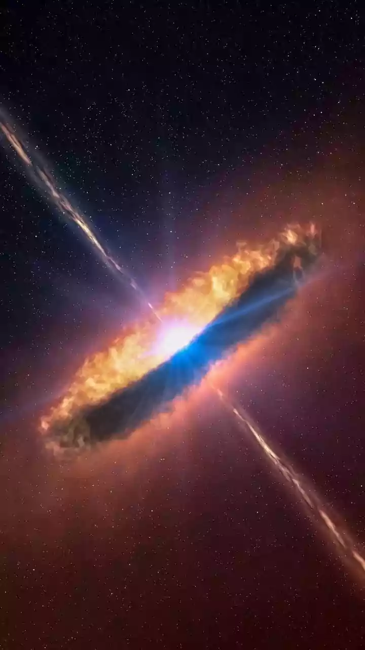 Indian Scientists Spot Supermassive Black Hole's 'New Birth' After 100 Million Years