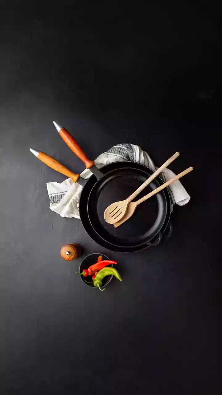 Clear weather helps re-season iron pans for winter cooking