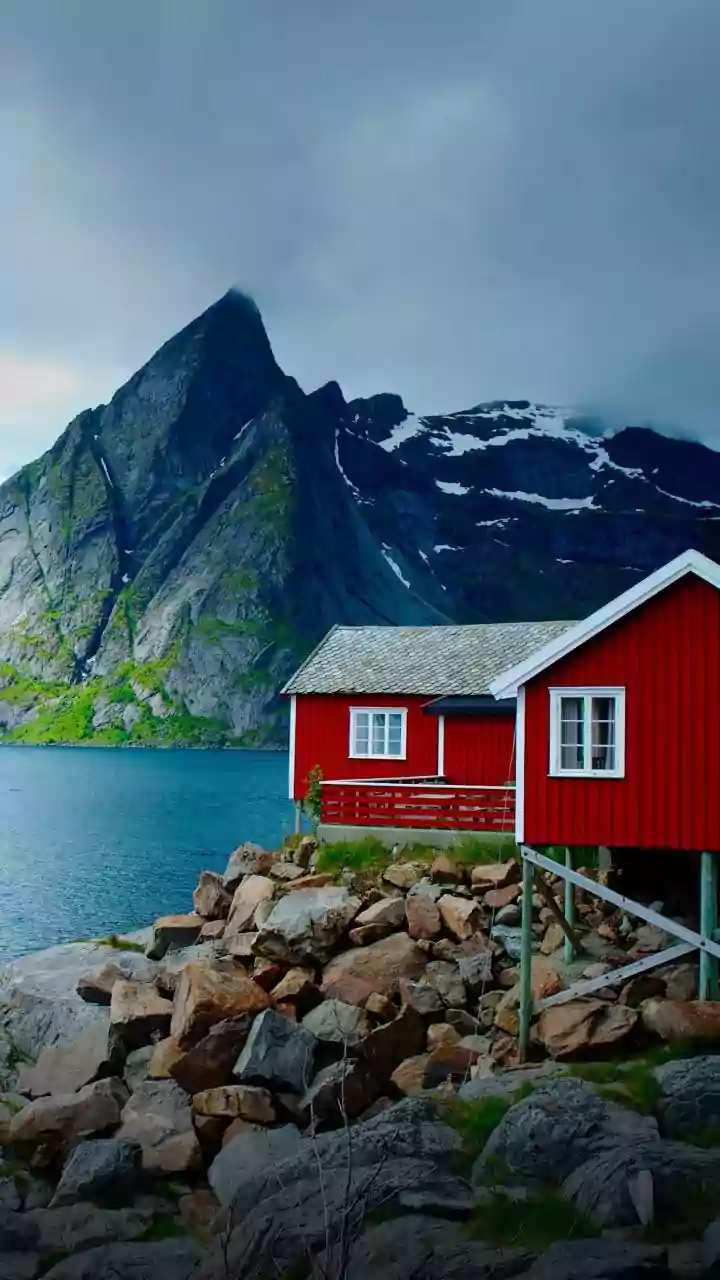 What is a rorbu accommodation in Norway?