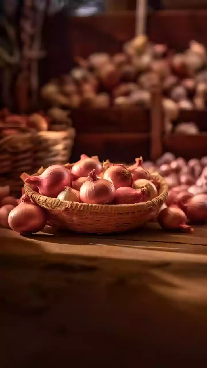 Moist air back — simple farmer trick keeps onions sprout-free