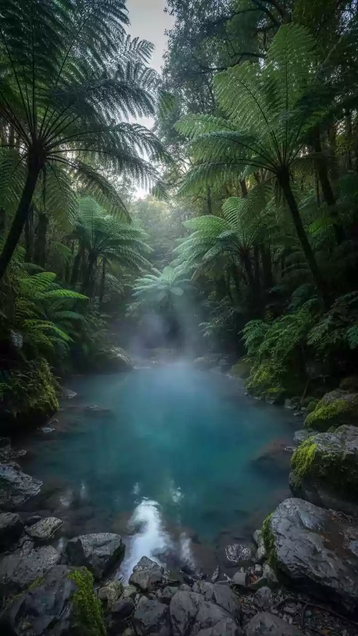 These thermal springs in New Zealand feel like paradise
