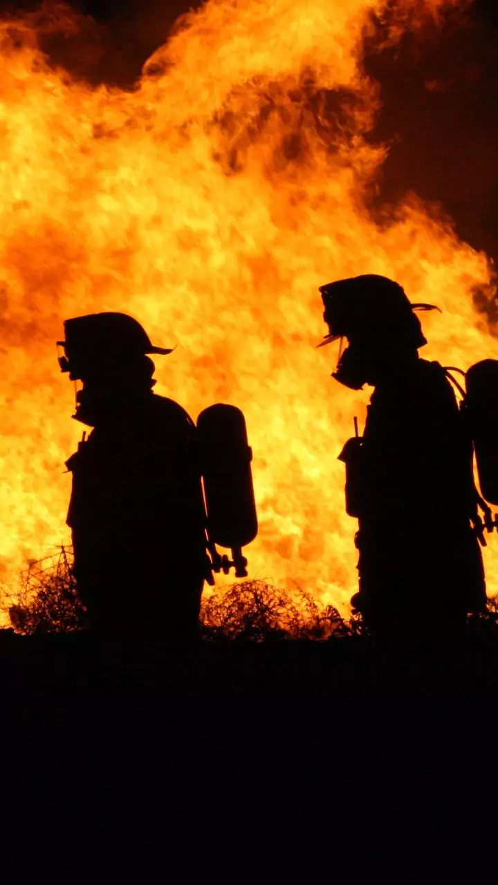 Massive fire guts about 200 shanties in Lucknow's Vikas Nagar