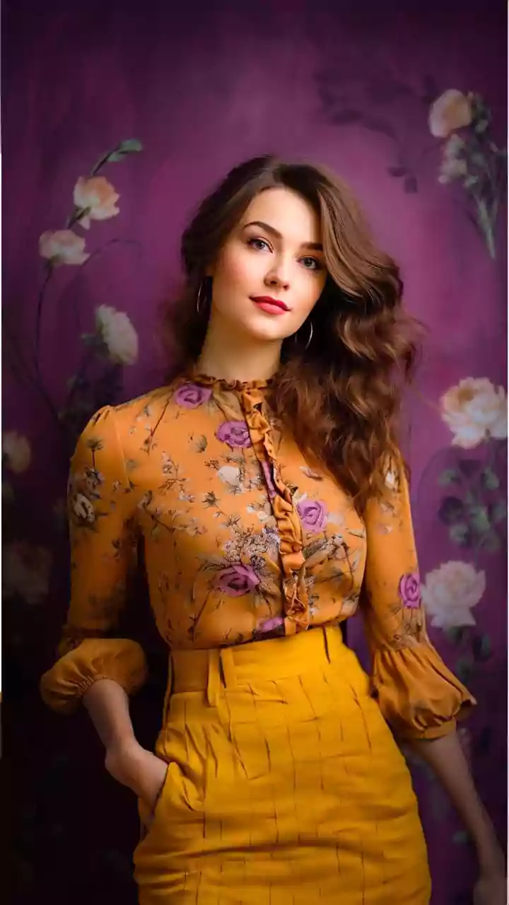 Why loose Waves Can Carry Floral Accents Without Becoming A Full Updo