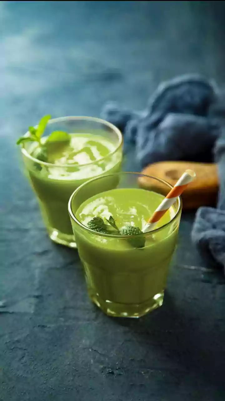 Make this tasty mint smoothie in just 5 minutes