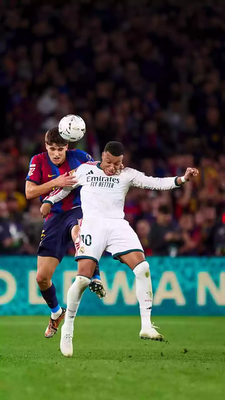 Real Madrid beat Barcelona 2-1: What Messi record did Mbappé break in El Clásico?