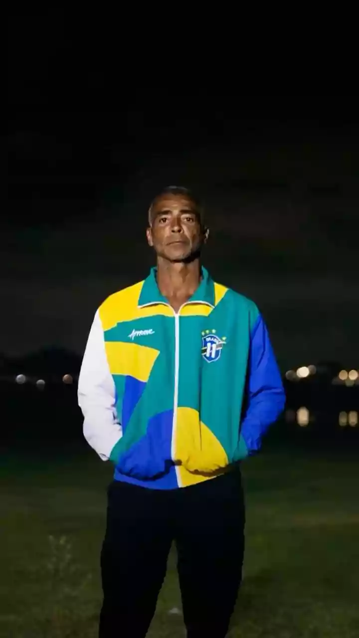 Romário manda recado para Fernanda Gentil após fala polêmica na Copa