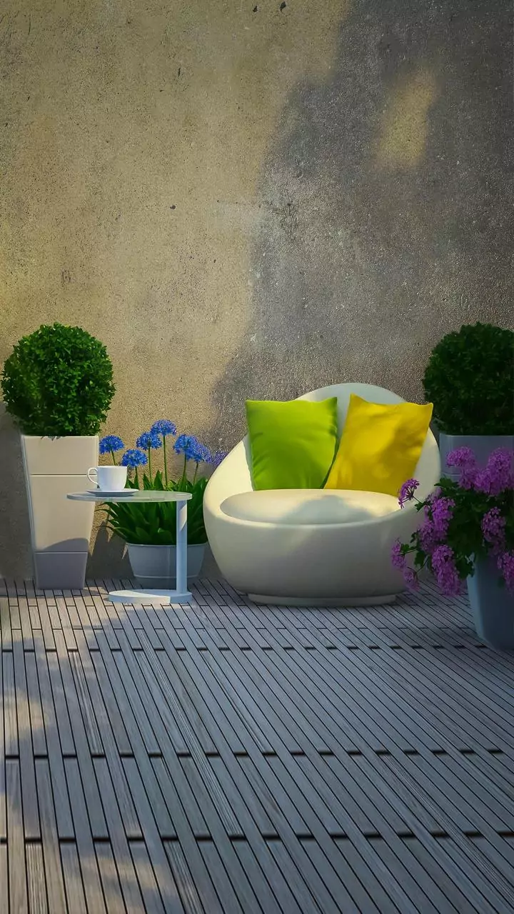 Give your small balcony a green makeover