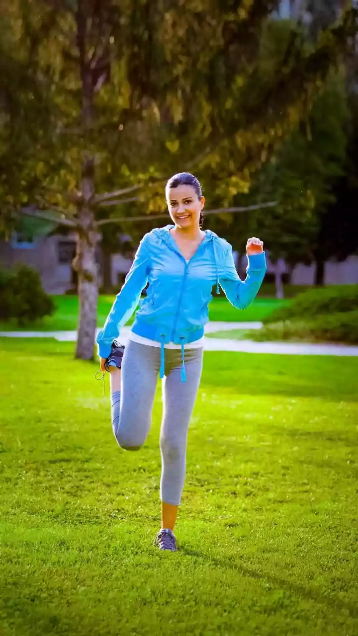 A quick ten minute walk following lunch improves digestion and stabilizes daily glucose levels