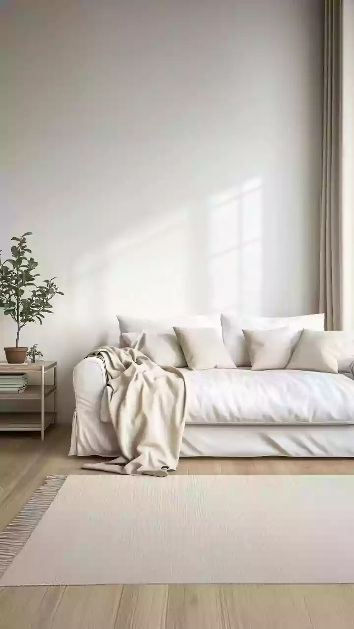 Warm minimalism making holiday rooms peaceful and calm