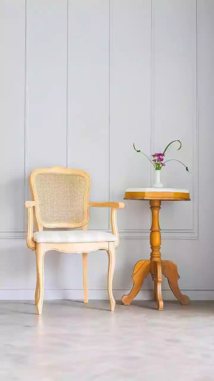 Bring these cane furniture pieces for that timeless charm