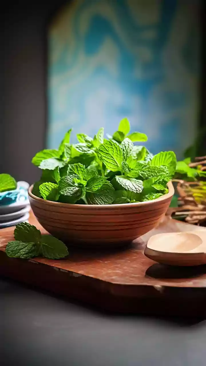 How To Harvest Fresh Mint Coriander And Tulsi Leaves From Small Home Windowsill Pots