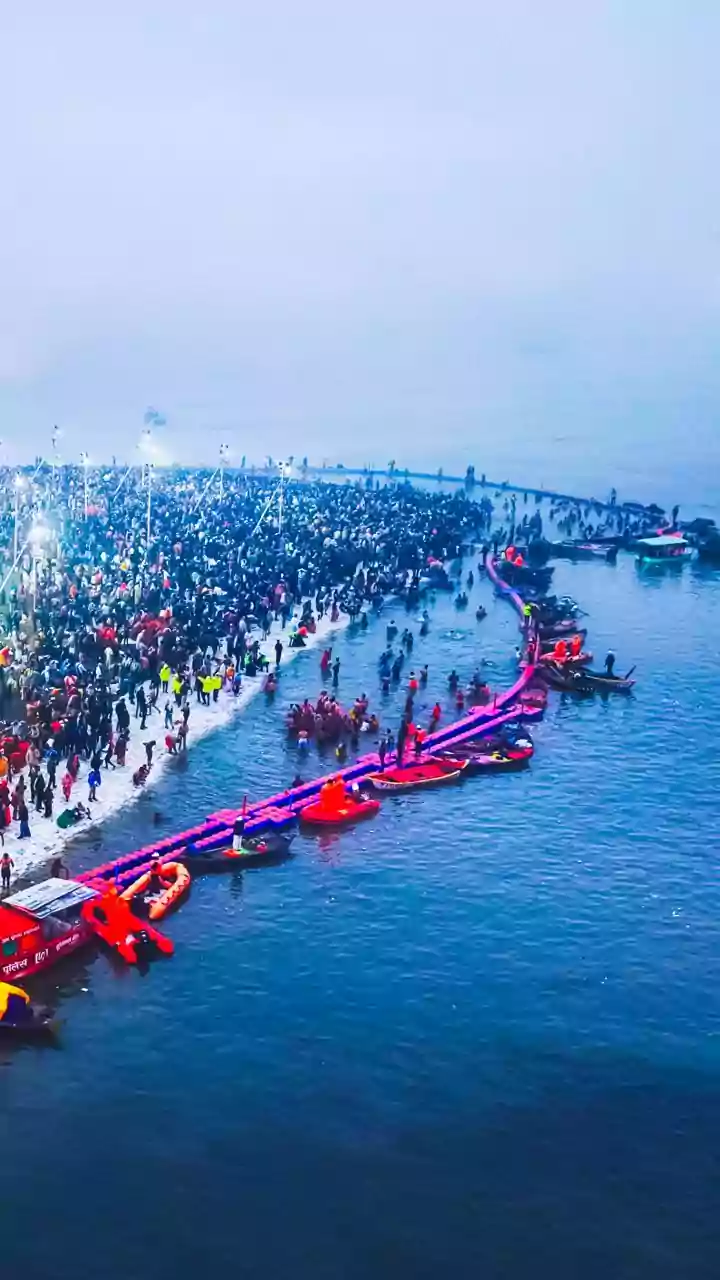 'Maha Kumbh From Space': NASA Astronaut Shares Breathtaking Photo Of World's Largest Spiritual Gathering From ISS | PHOTO