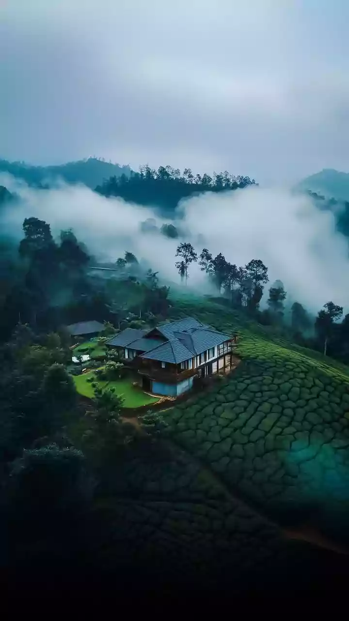 Misty December spots offering soft, magical morning views