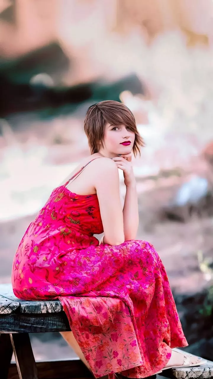 Shaggy lob: The perfect hairstyle for short hair