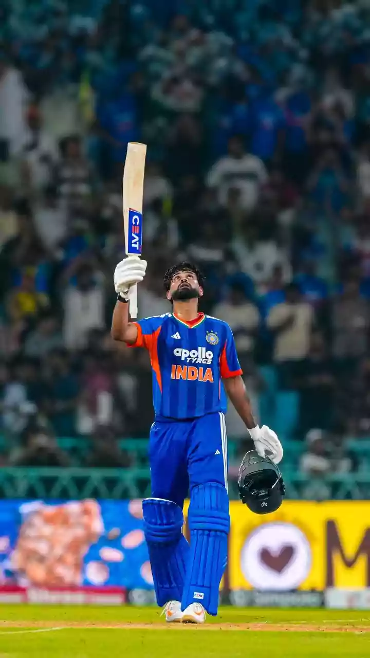 Sheyas Iyer becomes third Indian captain with T20I hundred: Stats