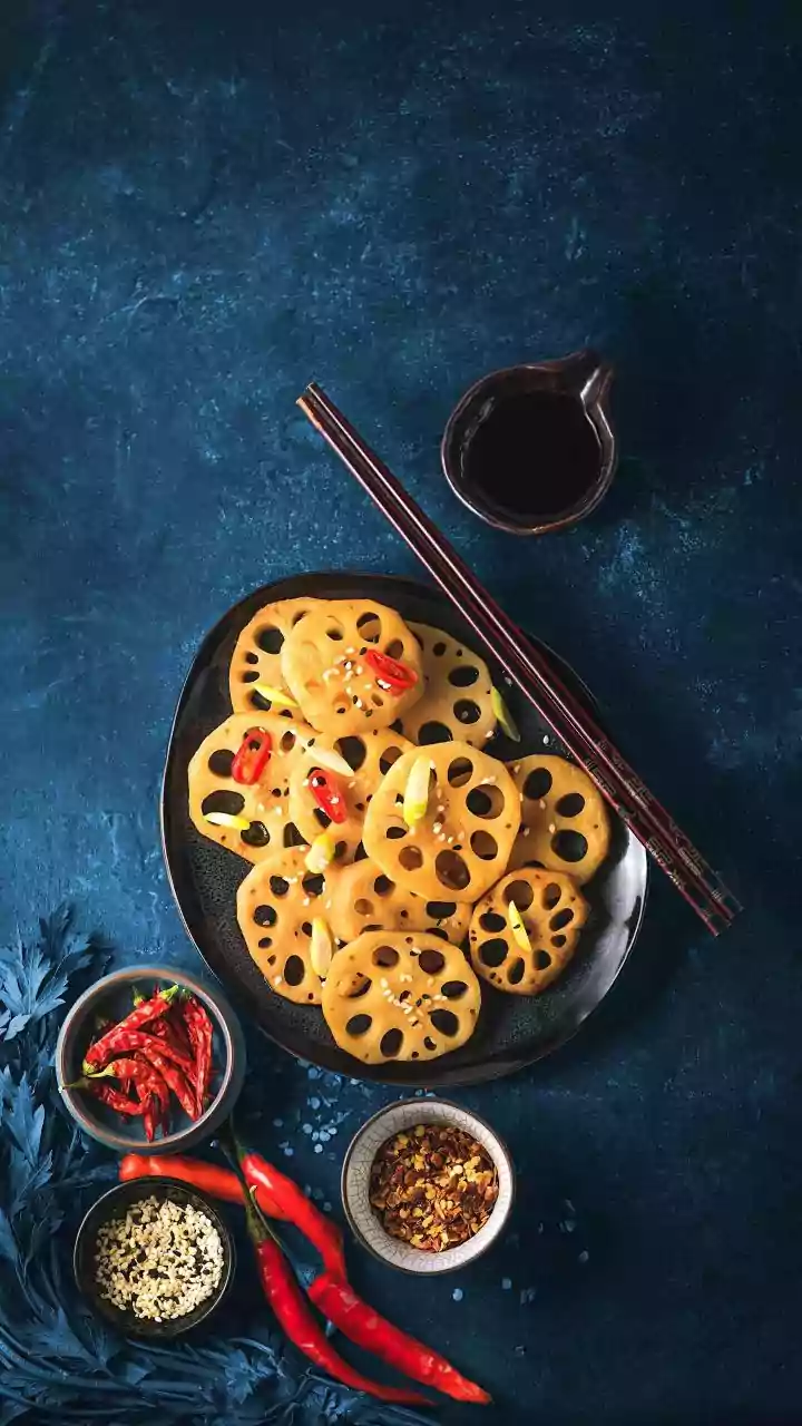 Air fried lotus stem chips gain favor among metro foodies seeking light healthy options