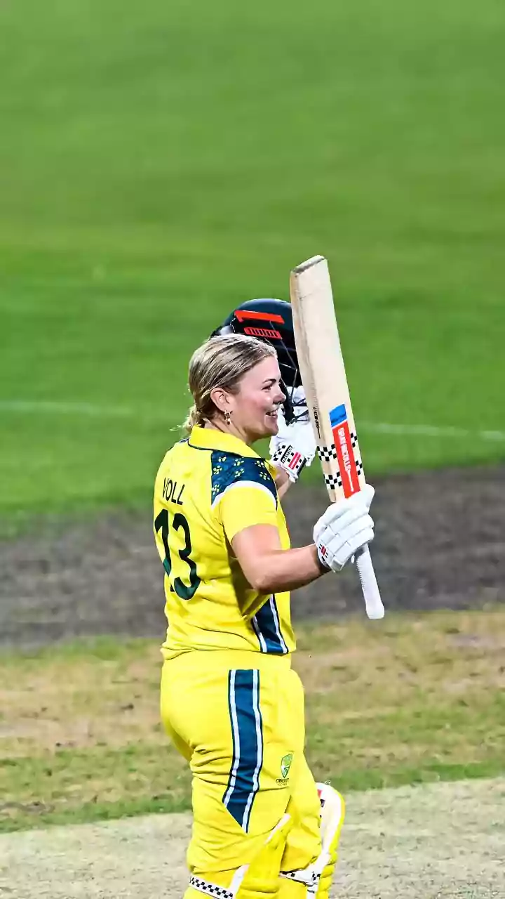 Georgia Voll slams her 2nd WODI century, both against India