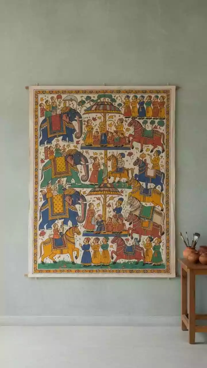 Phad painting: Traditional Indian art form with rich narratives