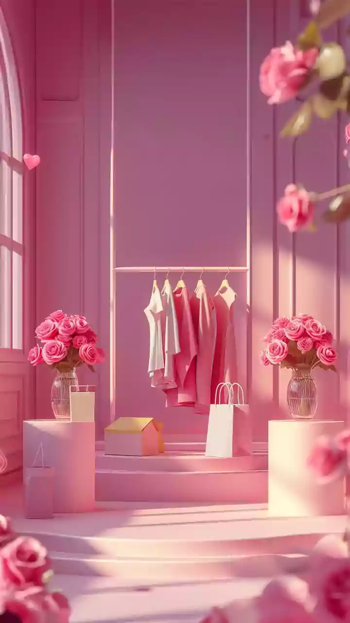 Bright daylight, thin pink – sheerness shows up