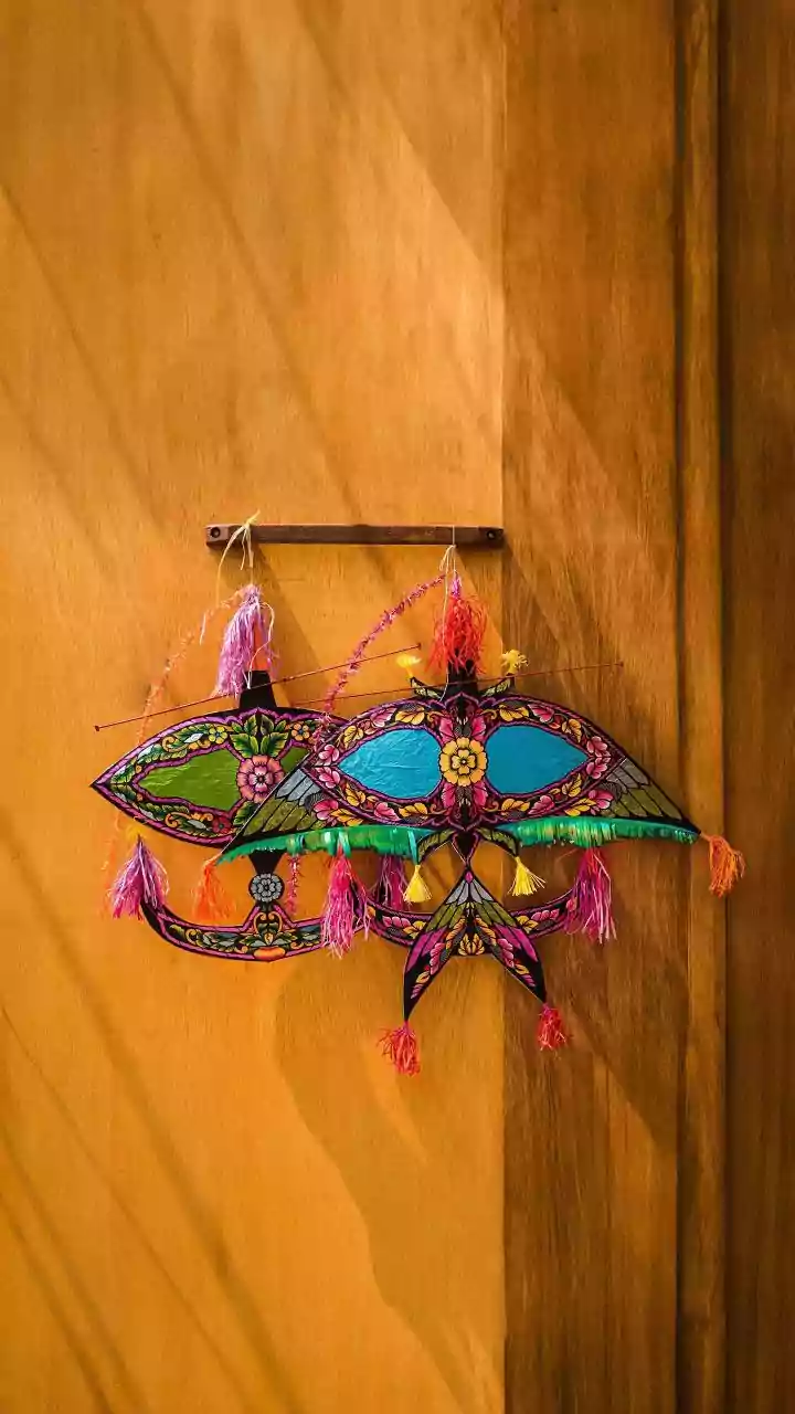 Makar Sankranti home decor ideas inspired by colourful kites
