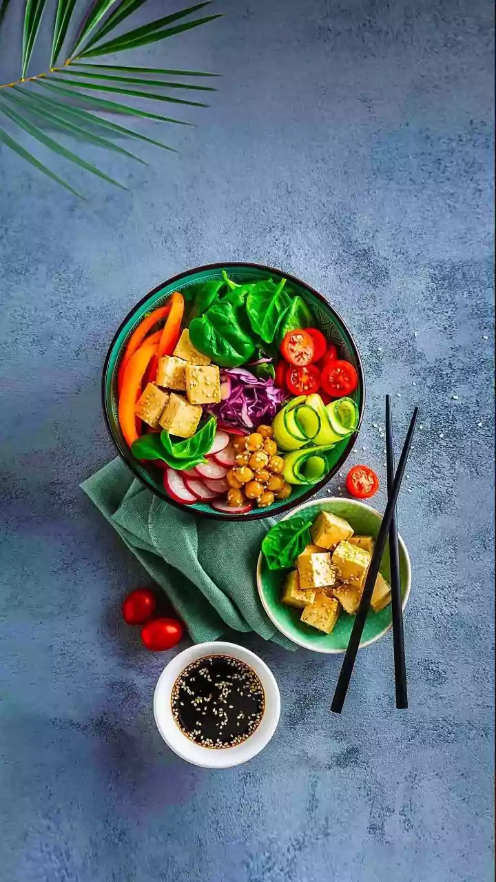 How To Create High Protein Plant Based Fitness Bowls With Lentils And Tofu
