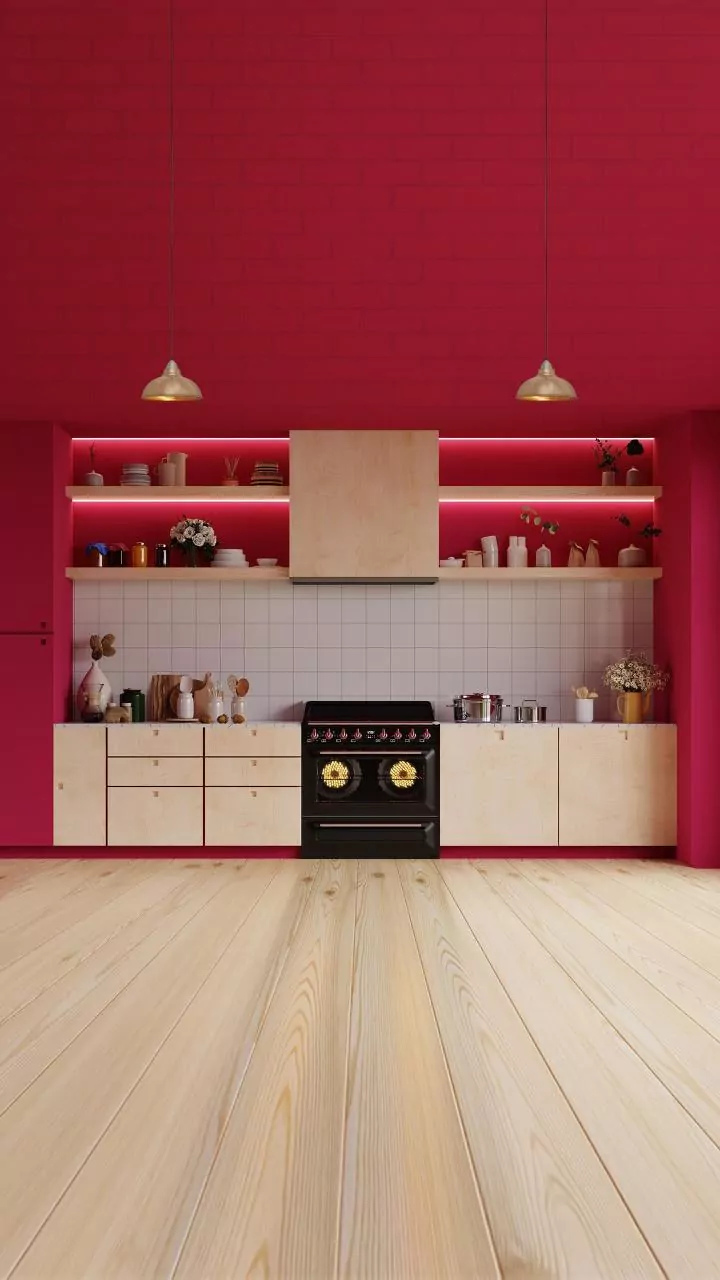 Indian Homeowners Are Using Richer Kitchen Colours To Create Spaces That Feel Less Generic