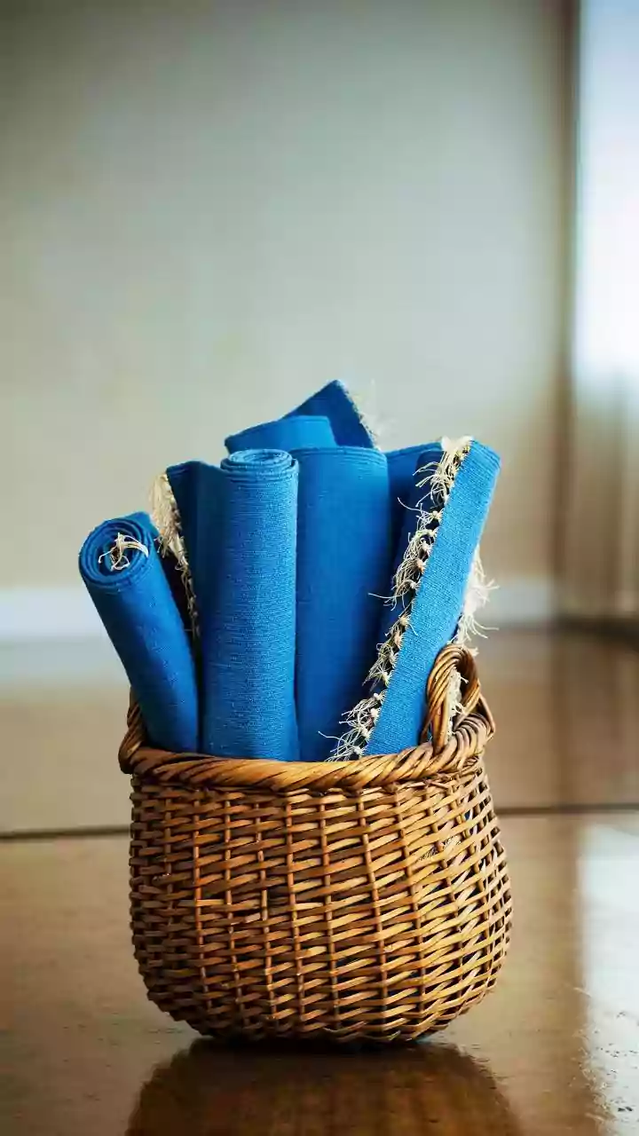 How Woven Baskets Can Warm Up Neutral Interior Palettes With Natural Organic Fibres