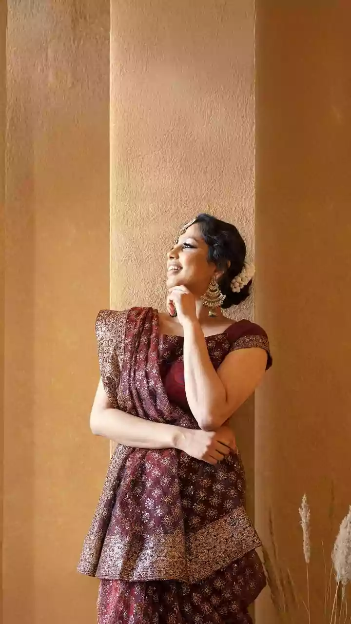 Young fashion lovers redesign vintage silk sarees into trendy festive co ord sets