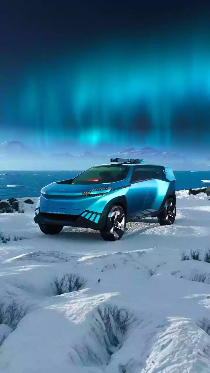A Camouflaged A2 e-tron Is Validating Battery Performance in Arctic Conditions