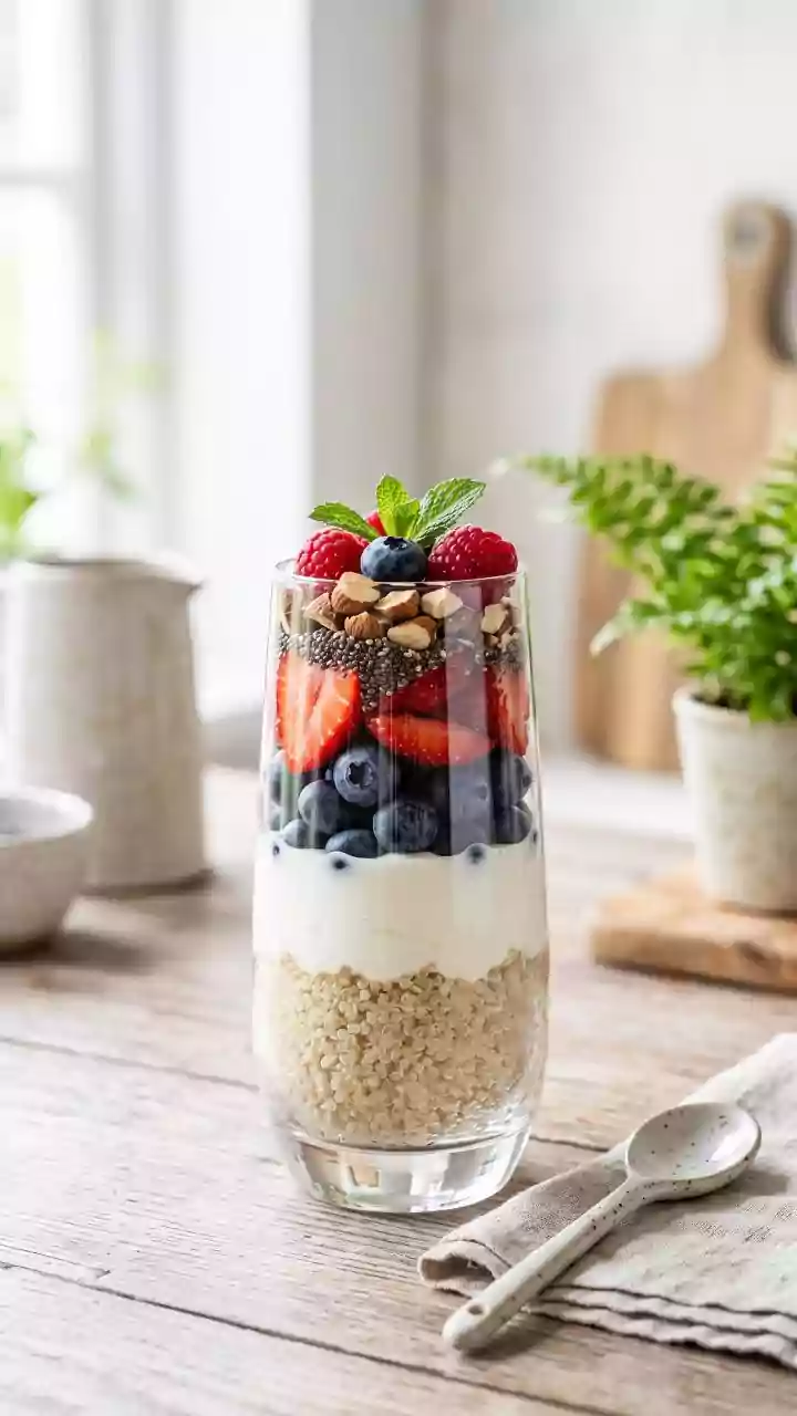Quinoa parfaits: The perfect healthy breakfast