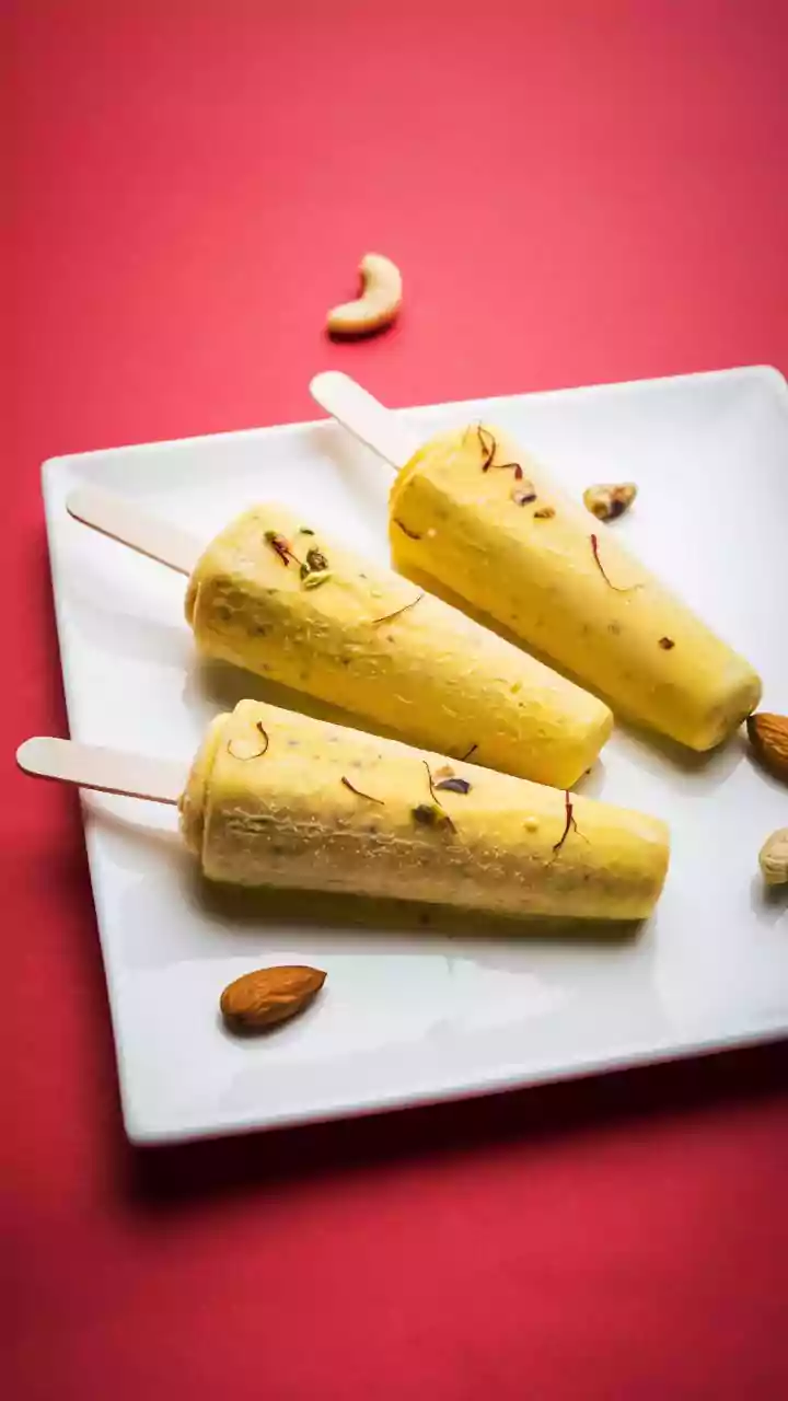 Indulge In Guilt Free Vegan Saffron Cashew Milk Kulfi Tonight
