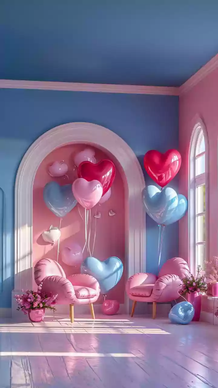 Mixed palettes beat single-colour Valentine looks